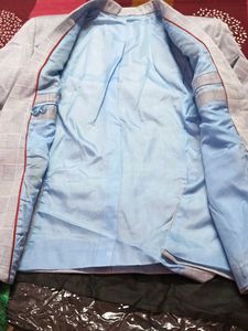 Men's Checked Blazer