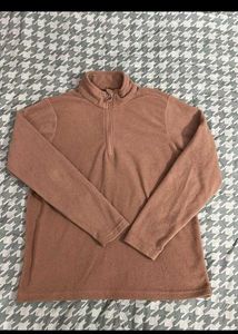Cozy Fleece Quarter Zip Sweatshirt