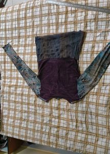 yk2 / vintage Unique Print Long Sleeve Top