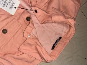Chic Pink Utility Jumpsuit Shorts