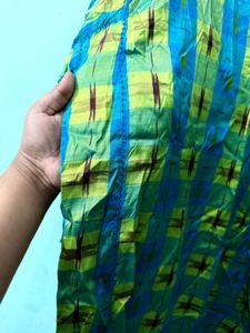 Vibrant Checkered Kurta