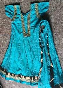 Beautiful Blue Lehenga Choli Set