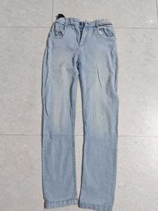 Boys Blue Denim Jeans with t-shirt