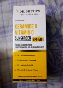 Dr. Seth's Ceramide & Vitamin C Sunscreen SPF 50