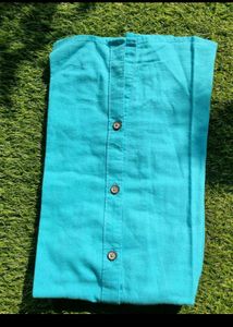 The Indian Garage Co. Blue Casual Shirt