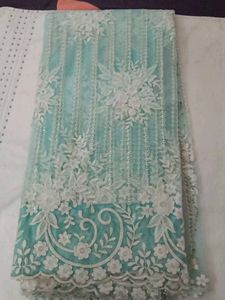 Elegant Embroidered saree.. with padded blowse