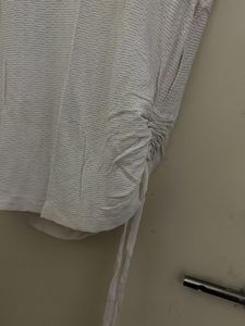 Zudio Beige Textured Tank Top