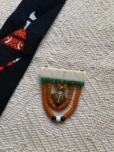 Bohemian Beaded Pendant clip for coat