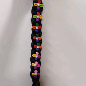 Colorful Flower Hair Pins (Set of 8)