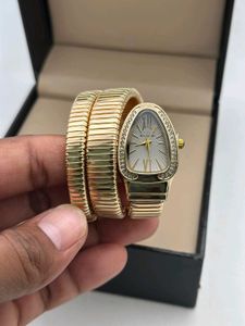 Bvlgari snake Watch with Diamonds