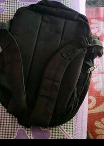 Black Backpack with "SIR S" Logo