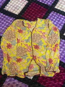 Yellow Palazzo Pants