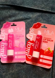 Mila Beaute Juicy Lips Lip Balms (2 pk)