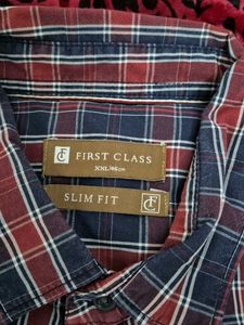 NEW PLUS SIZE Plaid Men Formal Shirt