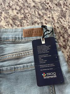 Light Wash Denim Shorts