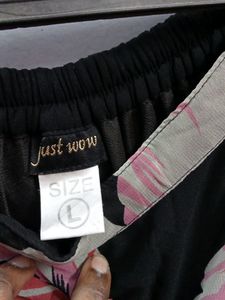 Jus Wow Brand Palazzo Size L