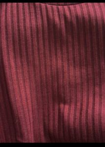 Maroon Long Sleeve Bodycon Full Length Dress