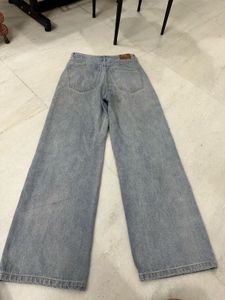 Light Wash Wide Leg Jeans