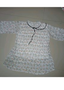 Floral Print Kurta