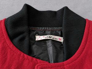 Vintage Red &amp; Black Varsity Jacket