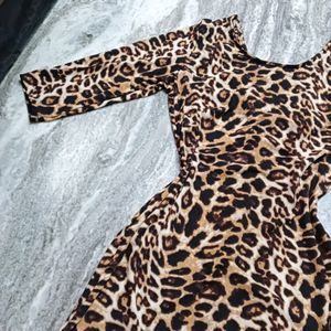 Leopard Print Bodycon Dress
