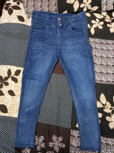 dark blue skinny denim stretchable for girls