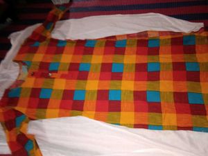 Vibrant Patchwork Kurta