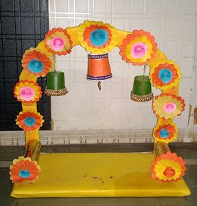 Handmade Festive Arch Decor
