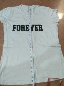 Forever White T Shirt