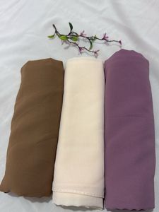 Set of 3 Elegant Hijabs