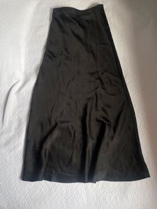 Satin skirt