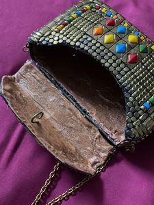 Vintage Beaded Shoulder Bag