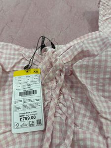 Cute Pink Gingham Dress
