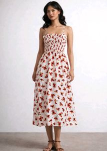 🦋Butterfly Print Midi Sundress🦋