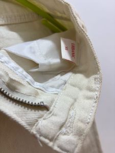 URBANIC Cream Wide Leg Jeans