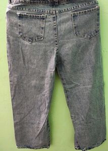 Stylish Light Wash Denim Jeans