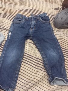 Toddler Girls Blue Denim Jeans