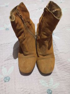 Brown Leather Boots