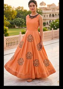 fix rate beautiful silk gown