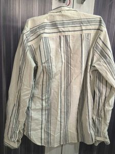 OVERALL Striped Casual Shirt