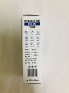 Ultra Bright Teeth Whitening Serum