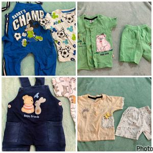 🔥SALE 🔥combo of 4 set Cute Baby Boy