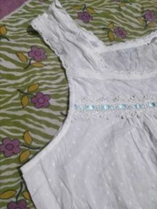 Comfy White dress