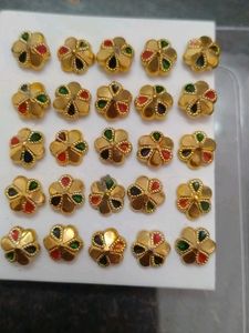 Gold Plated Nose Pins Medium
