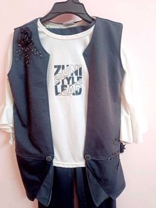 Top With Jacket &amp; Trouser Set