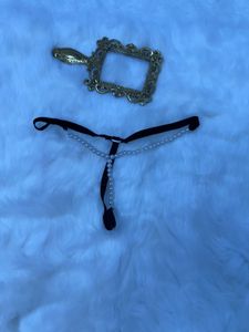 Pearl Detail Thong