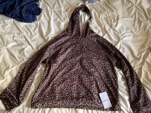 Leopard Print Hoodie