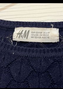 Unisex H&amp;M Pullover For 4-6 Yrs