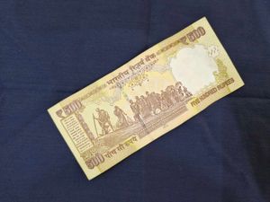 500 Rupees Currency Note