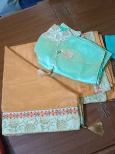partywear heavy saree